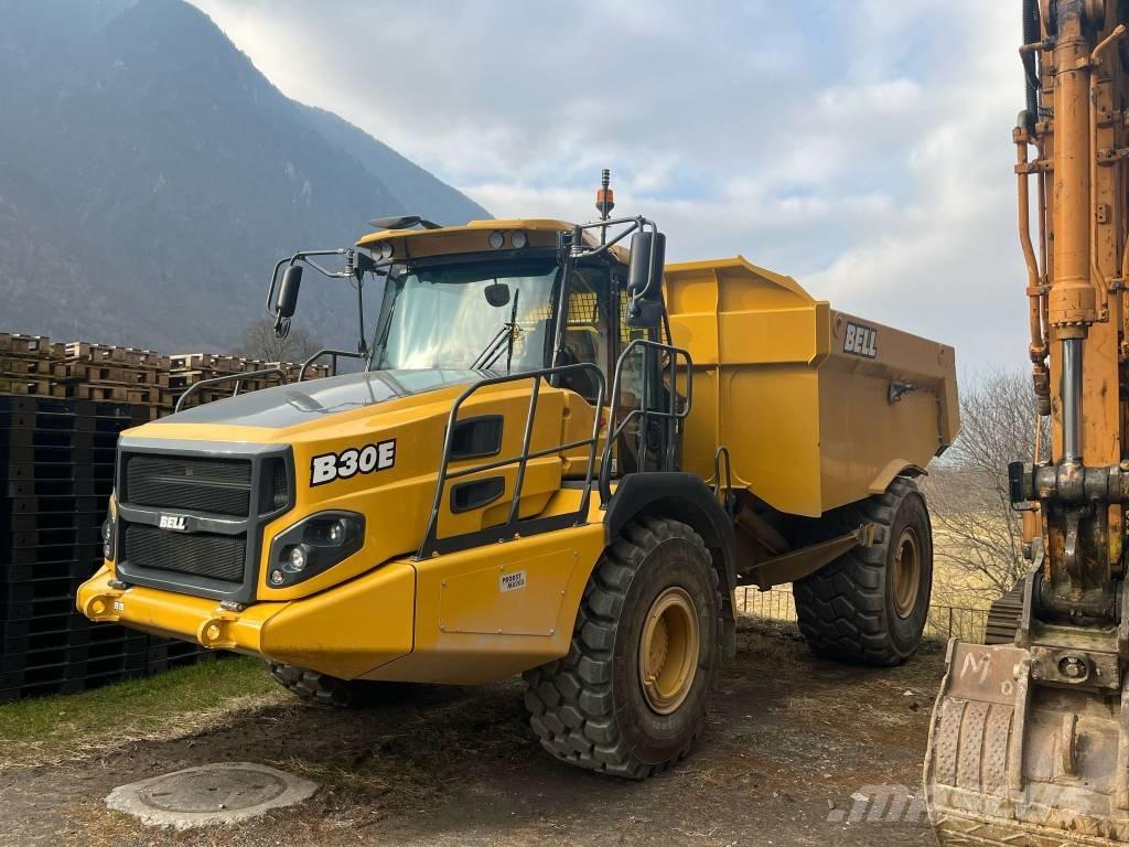 Bell B30E 4x4 Belden kirma kaya kamyonu