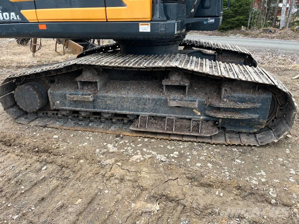 Hyundai HX 140 AL Paletli ekskavatörler