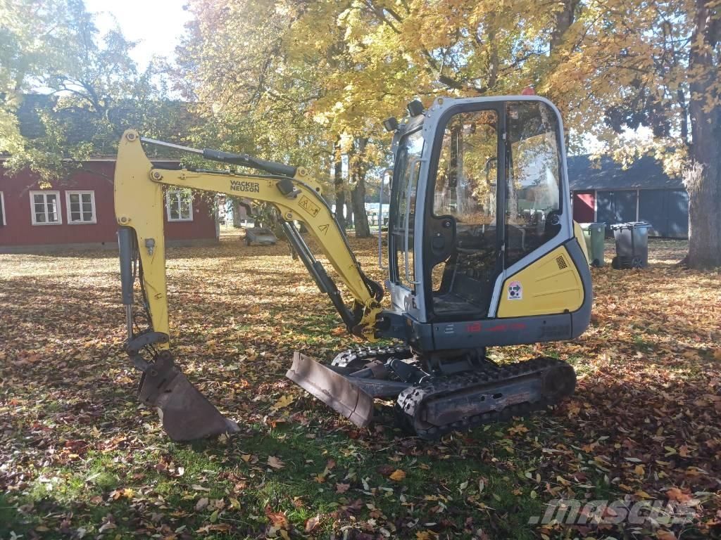 Wacker Neuson Et18 Mini ekskavatörler, 7 tona dek