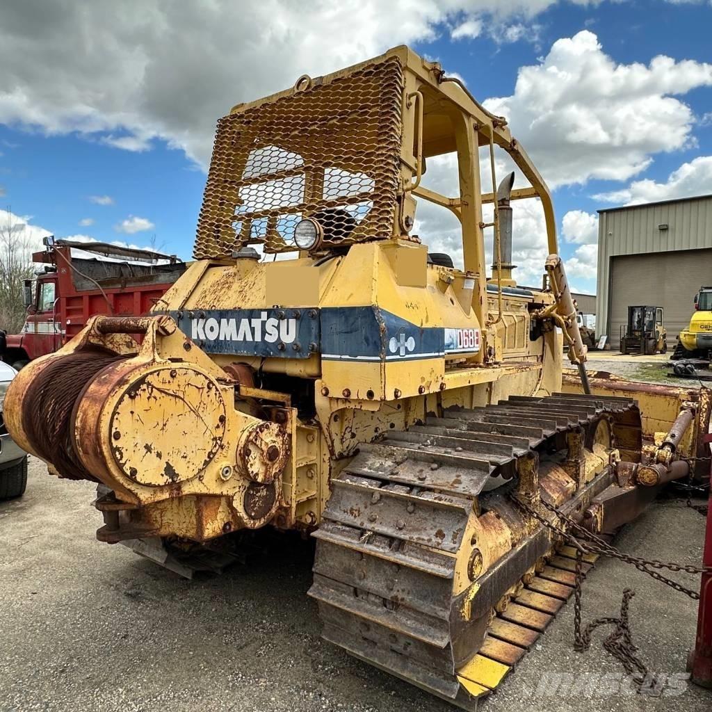 Komatsu D 68 E-1 Paletli dozerler