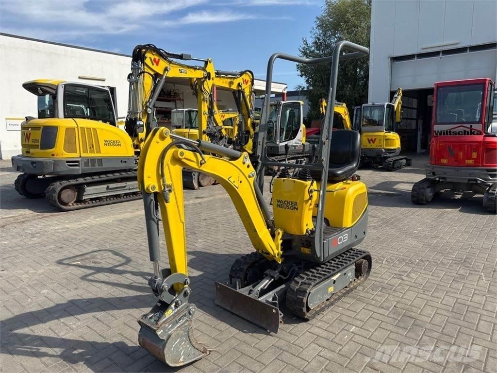 Wacker Neuson 803 Paletli ekskavatörler