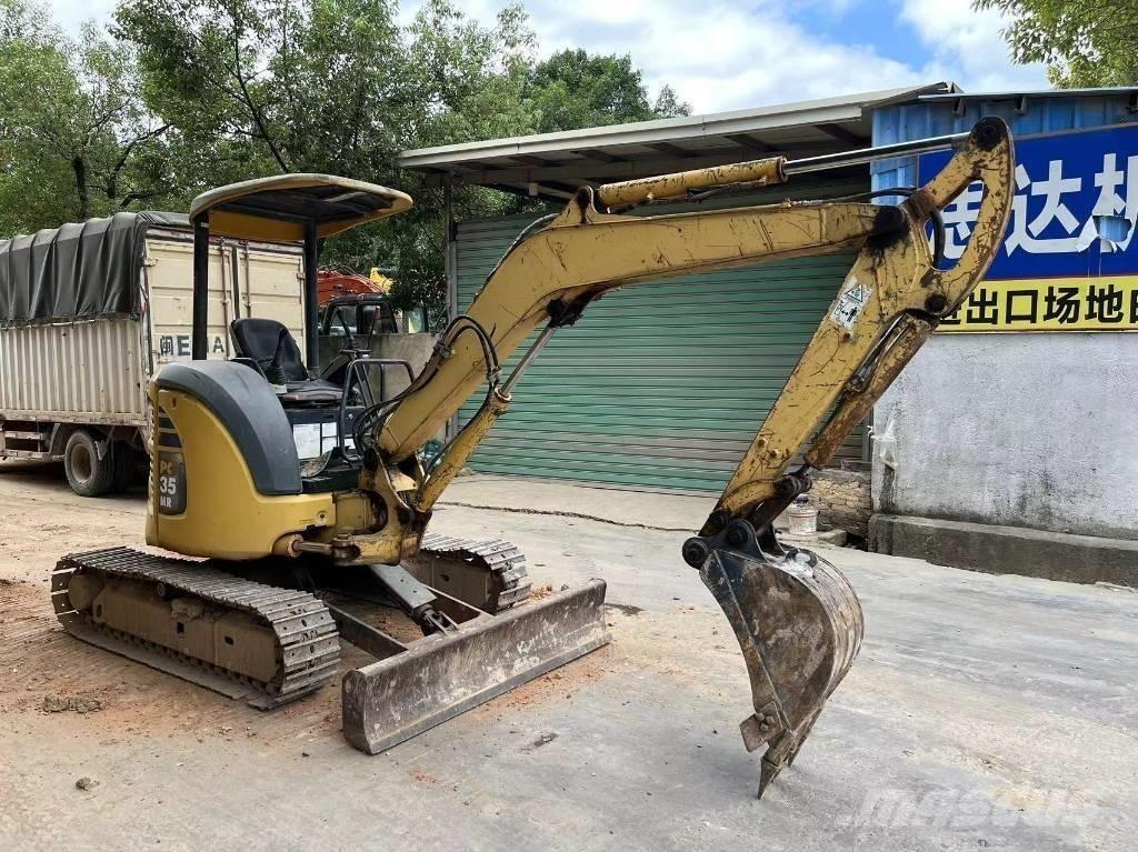 Komatsu PC 35 MR-2 Mini ekskavatörler, 7 tona dek