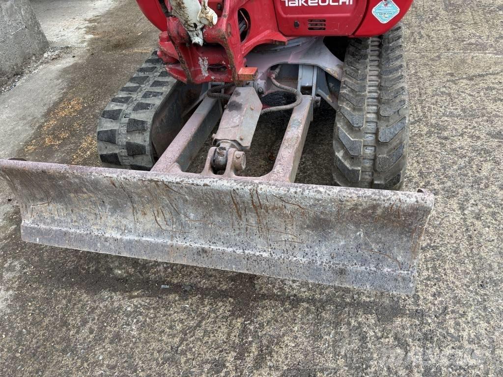 Takeuchi TB 230 Mini ekskavatörler, 7 tona dek