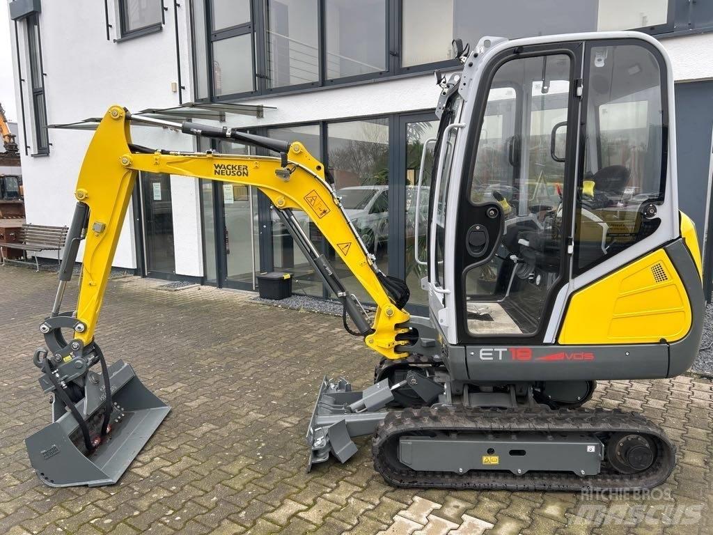 Wacker Neuson ET18 Paletli ekskavatörler