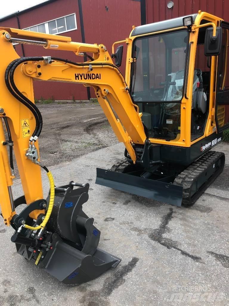 Hyundai R18 - 9AK Mini ekskavatörler, 7 tona dek