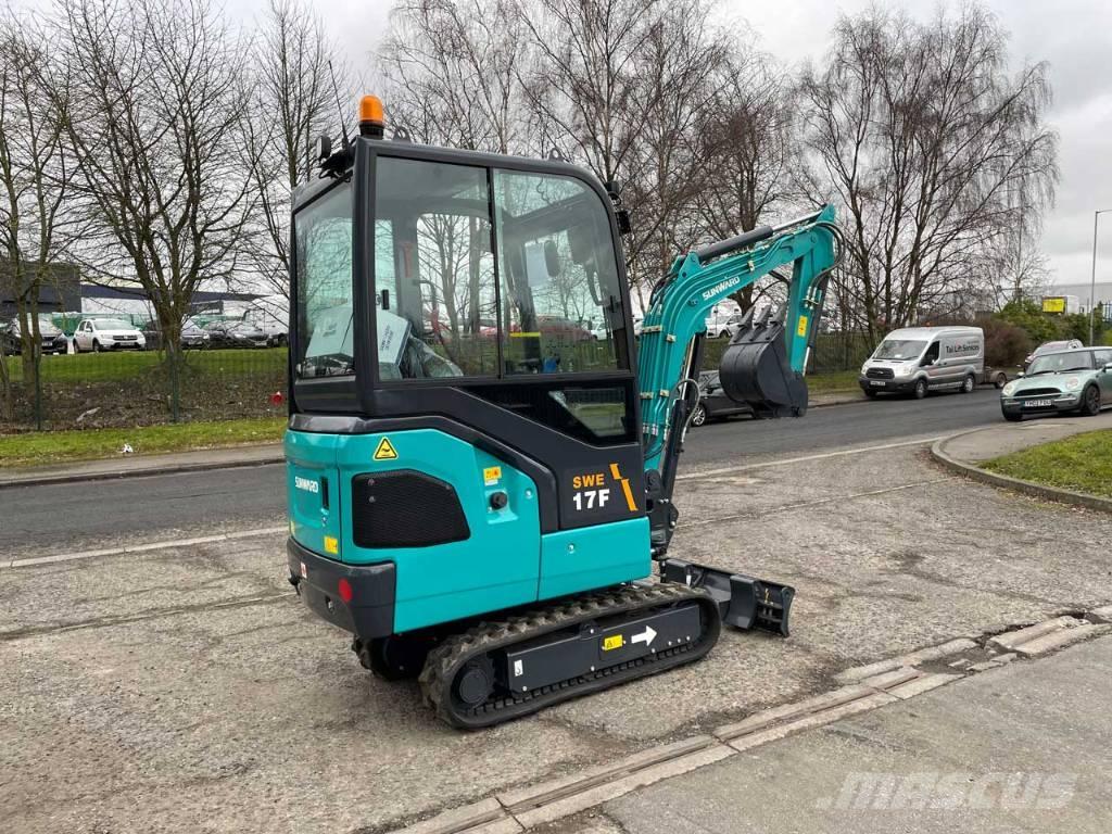 Sunward SWE 17 F Mini ekskavatörler, 7 tona dek