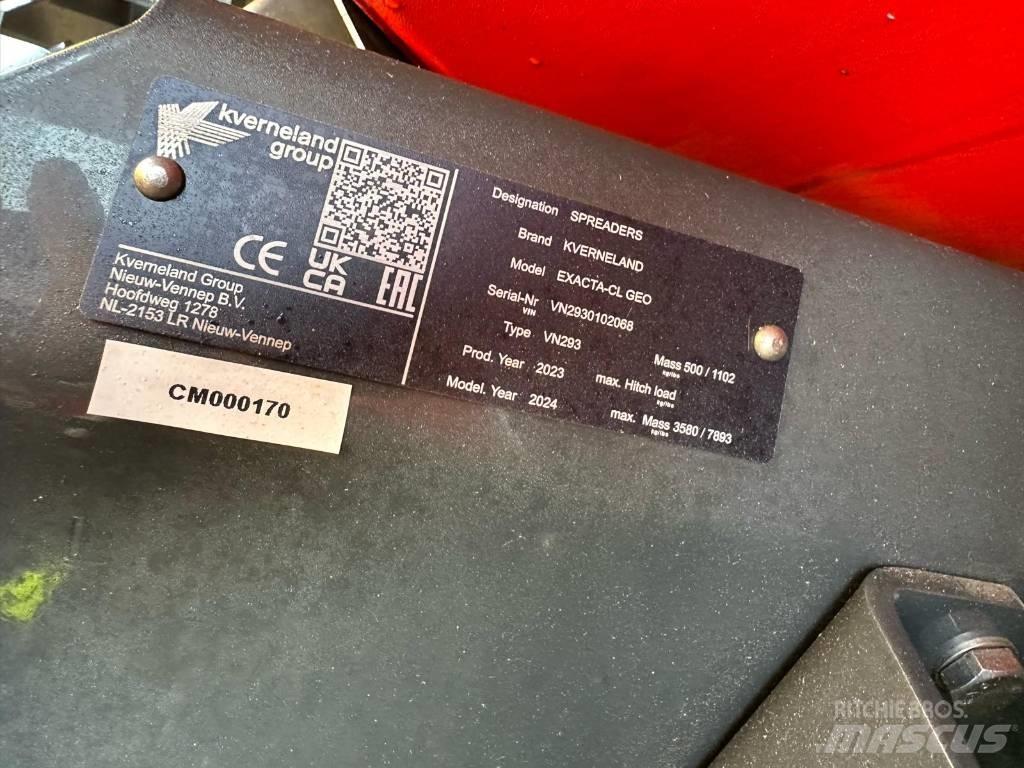 Kverneland CL 1300 Mineral gübre dagiticilar