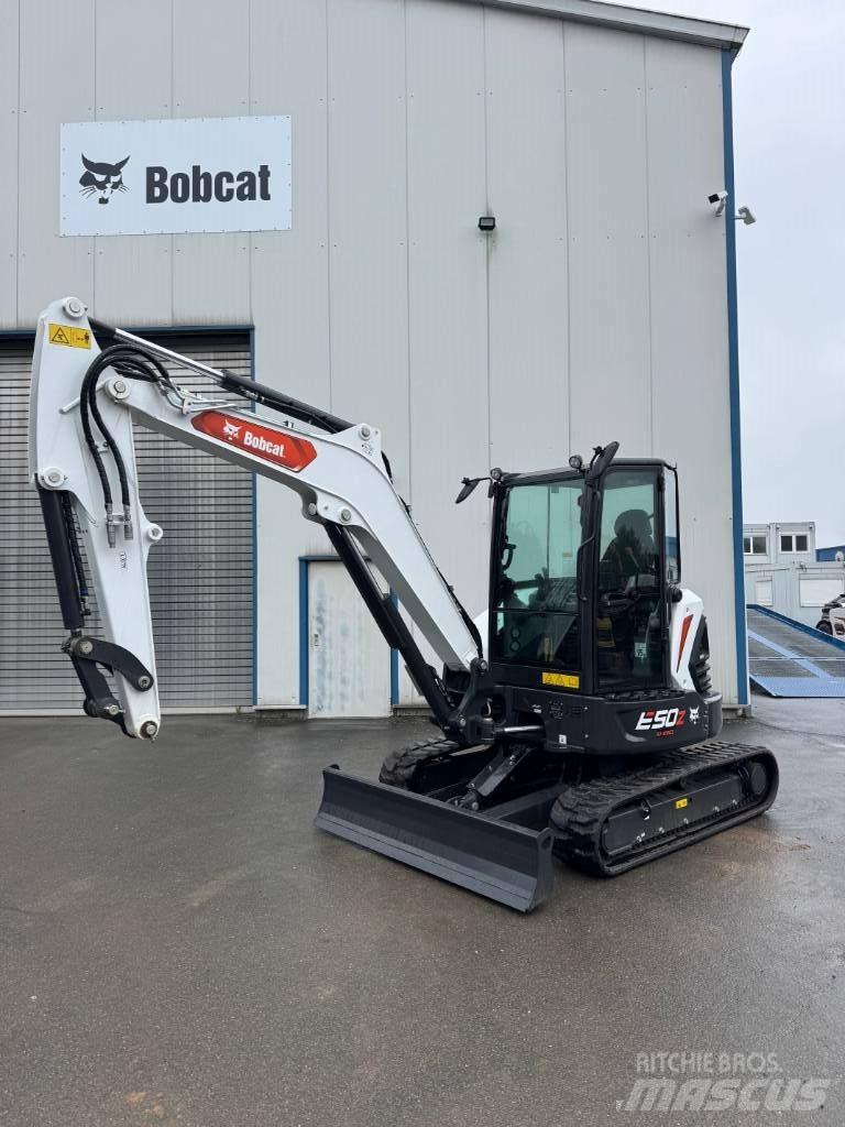 Bobcat E50z Mini ekskavatörler, 7 tona dek