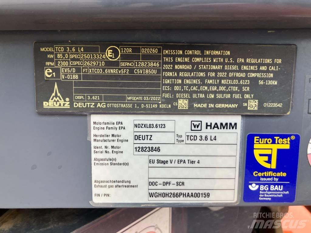 Hamm H12i Zemin sıkıştırma makineleri