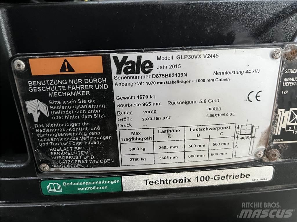 Yale GLP30VXV2445 LPG'li forkliftler