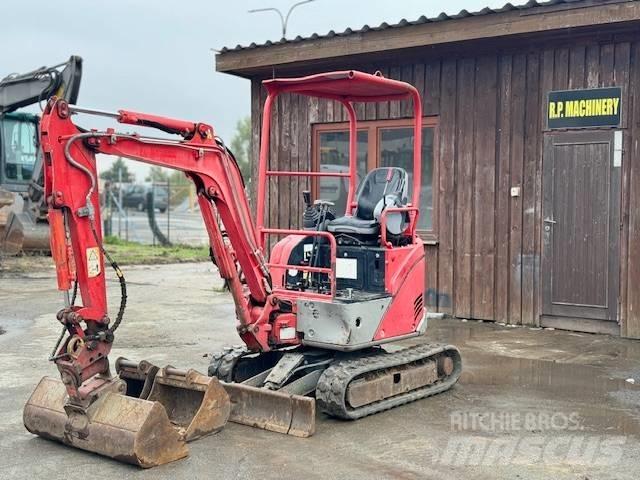 Hitachi ZX 17 U-2 Mini ekskavatörler, 7 tona dek