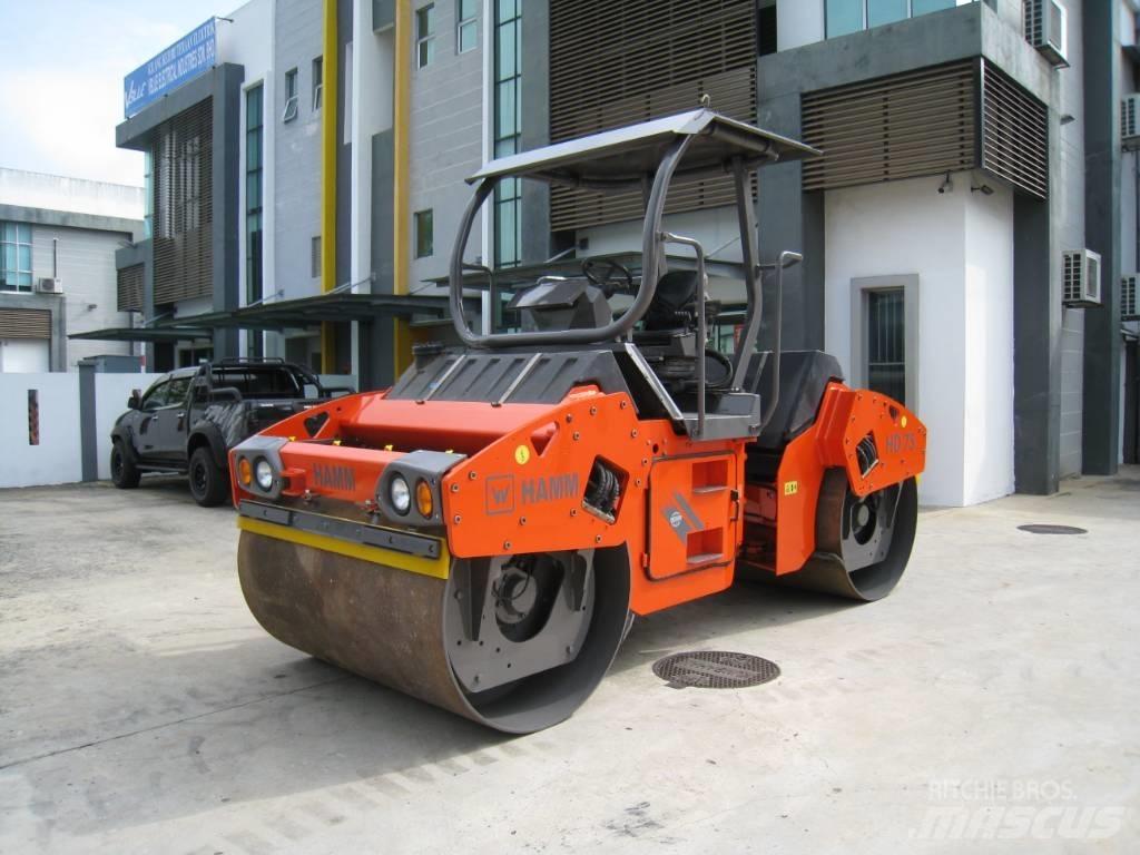 Hamm HD 75 Çift tamburlu silindirler