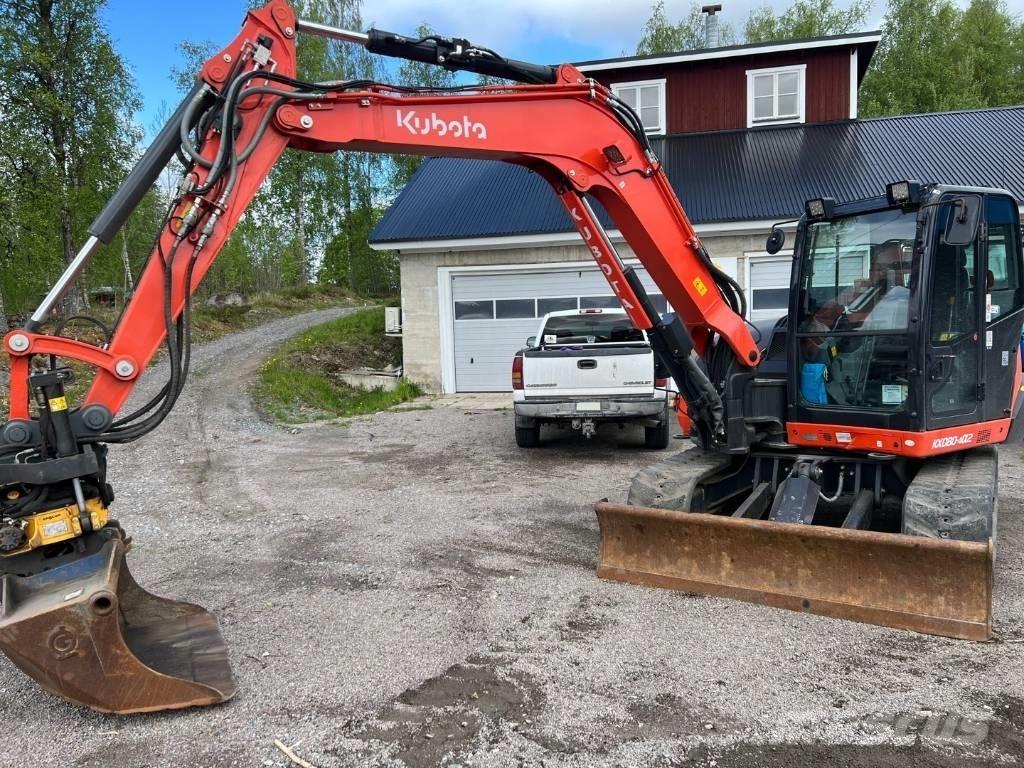 Kubota KX 080-4 Midi ekskavatörler 7 - 12 t