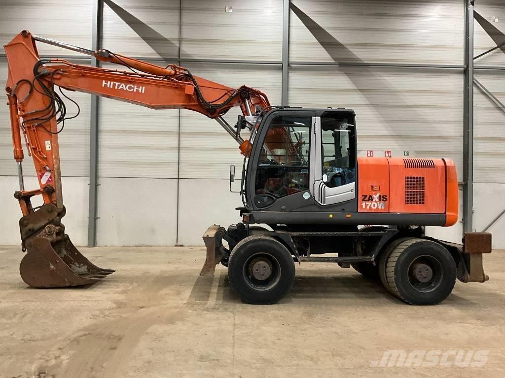 Hitachi ZX 170 W-3 Lastik tekerli ekskavatörler