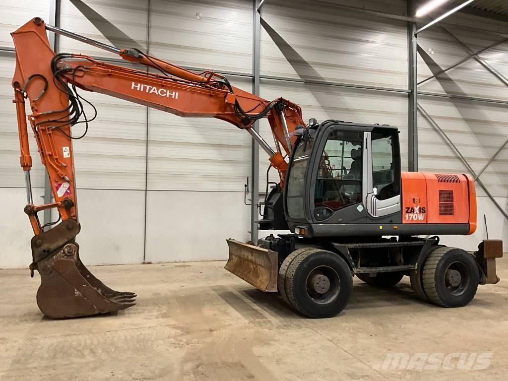 Hitachi ZX 170 W-3 Lastik tekerli ekskavatörler