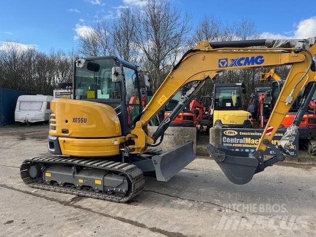 XCMG XE 55 U Mini ekskavatörler, 7 tona dek