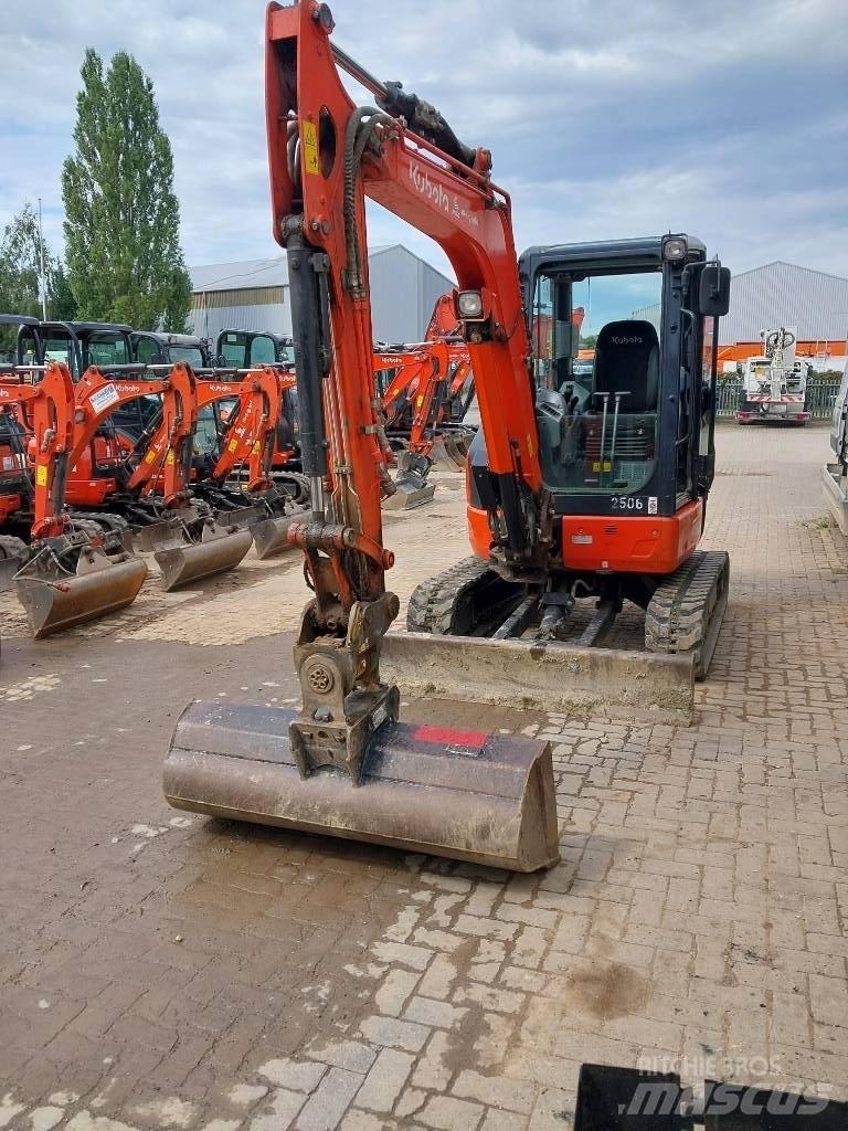 Kubota U 36-4 Mini ekskavatörler, 7 tona dek