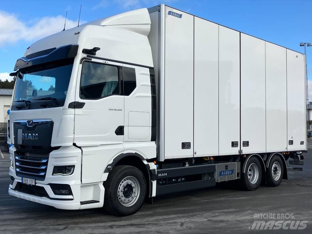 MAN TGX 26.520 Kapali kasa kamyonlar