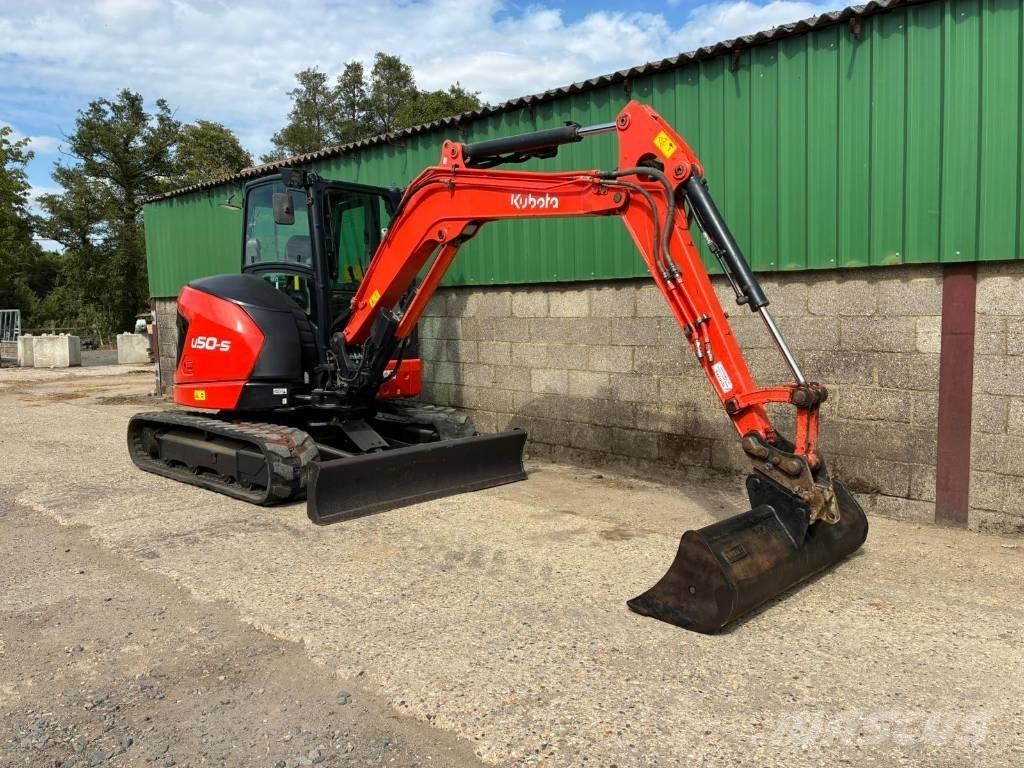 Kubota U 50-5 Mini ekskavatörler, 7 tona dek