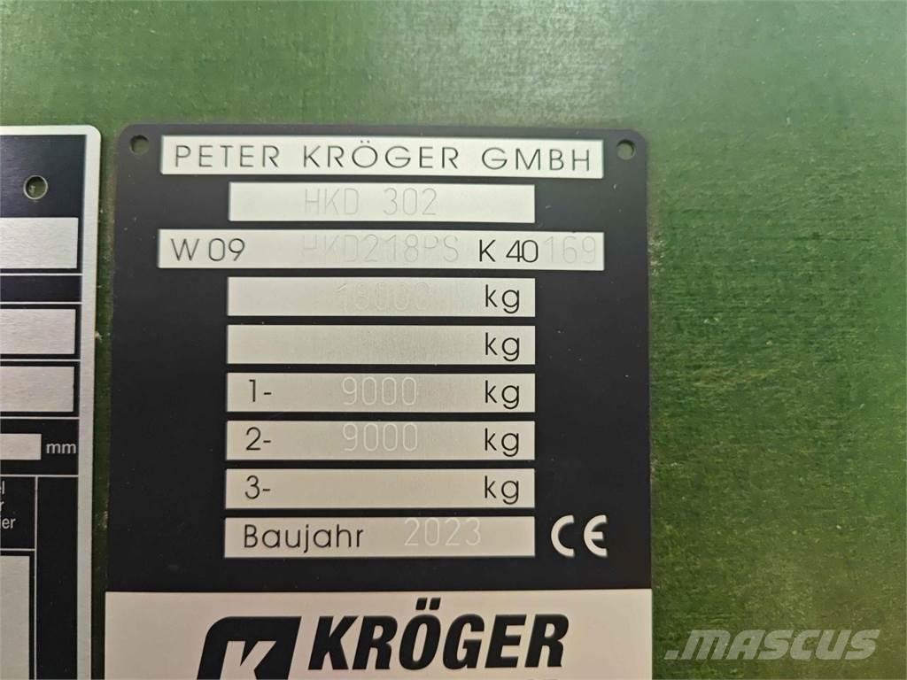 Kröger HKD 302 Damperli römorklari