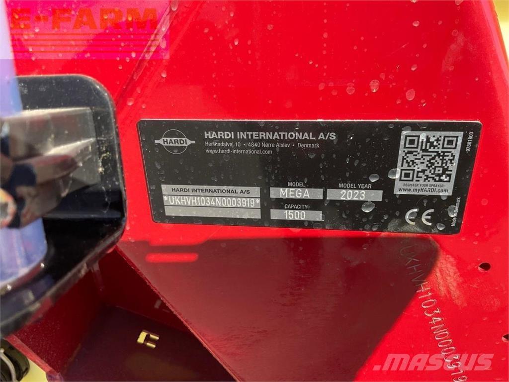 Hardi Mega 1500 Çekilir pülverizatörler
