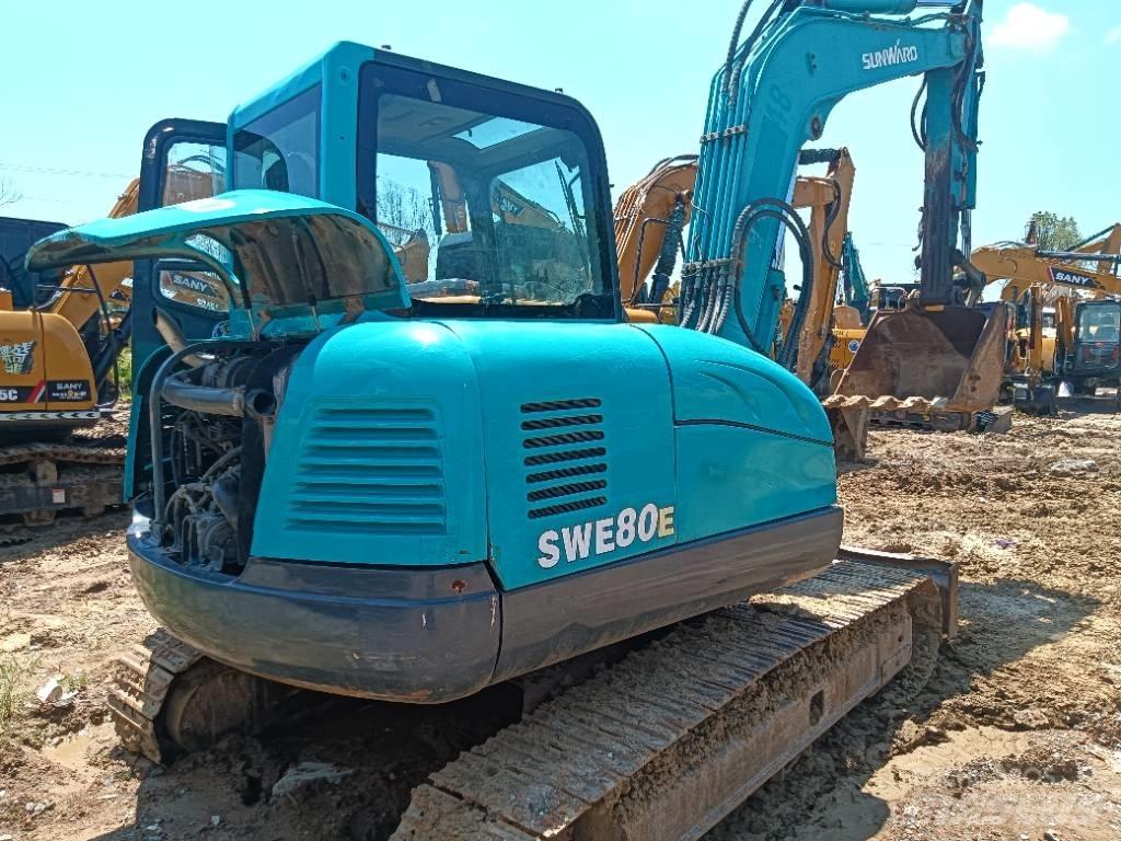 Sunward SWE 80 E Mini ekskavatörler, 7 tona dek