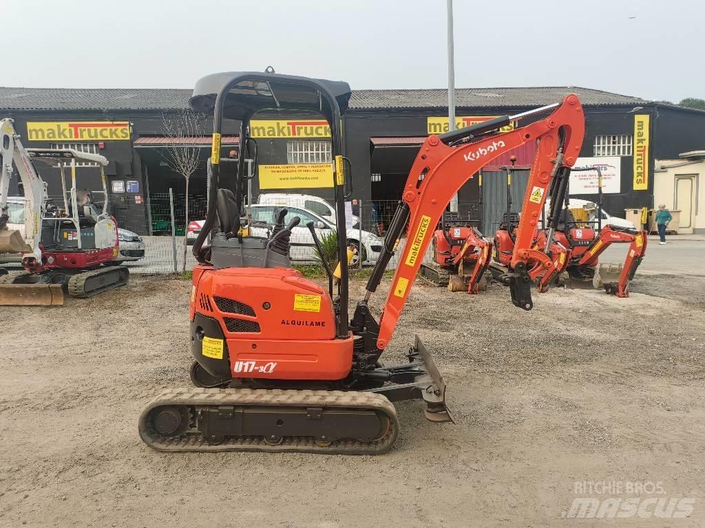 Kubota U 17-3 Mini ekskavatörler, 7 tona dek