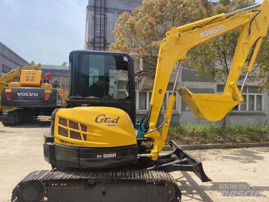 Kobelco SK 50 SR Mini ekskavatörler, 7 tona dek