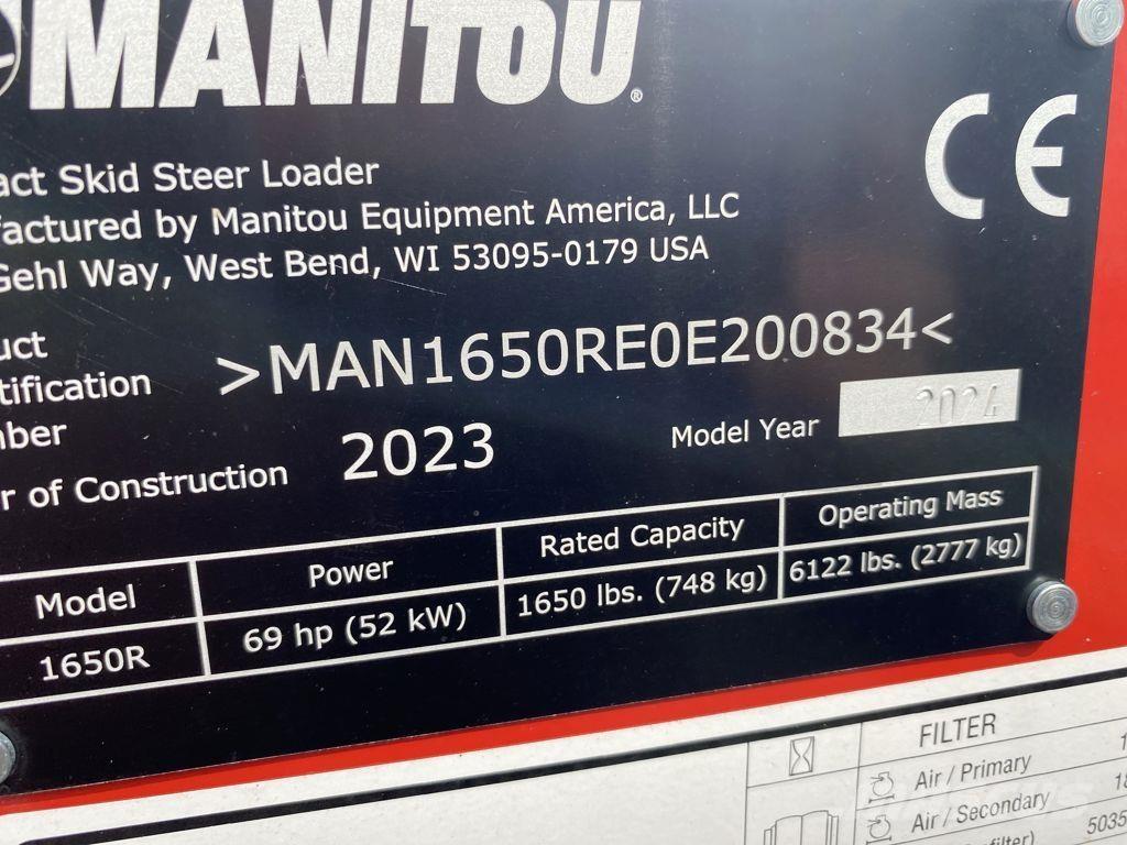 Manitou 1650R Skid steer loderler