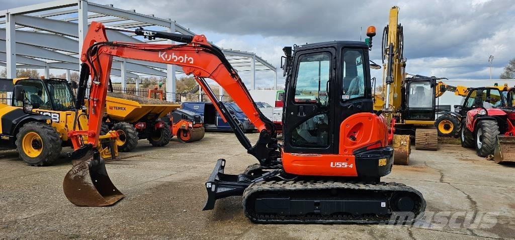 Kubota U 55 Mini ekskavatörler, 7 tona dek