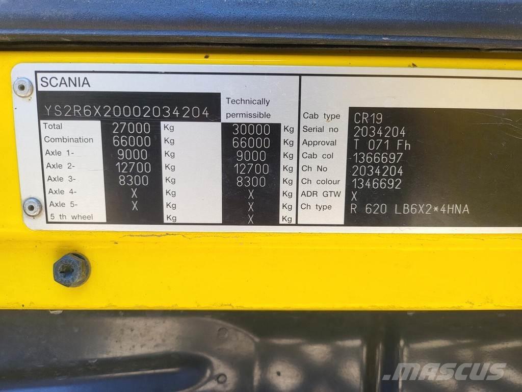 Scania R620 6X2*4 Damperli kamyonlar