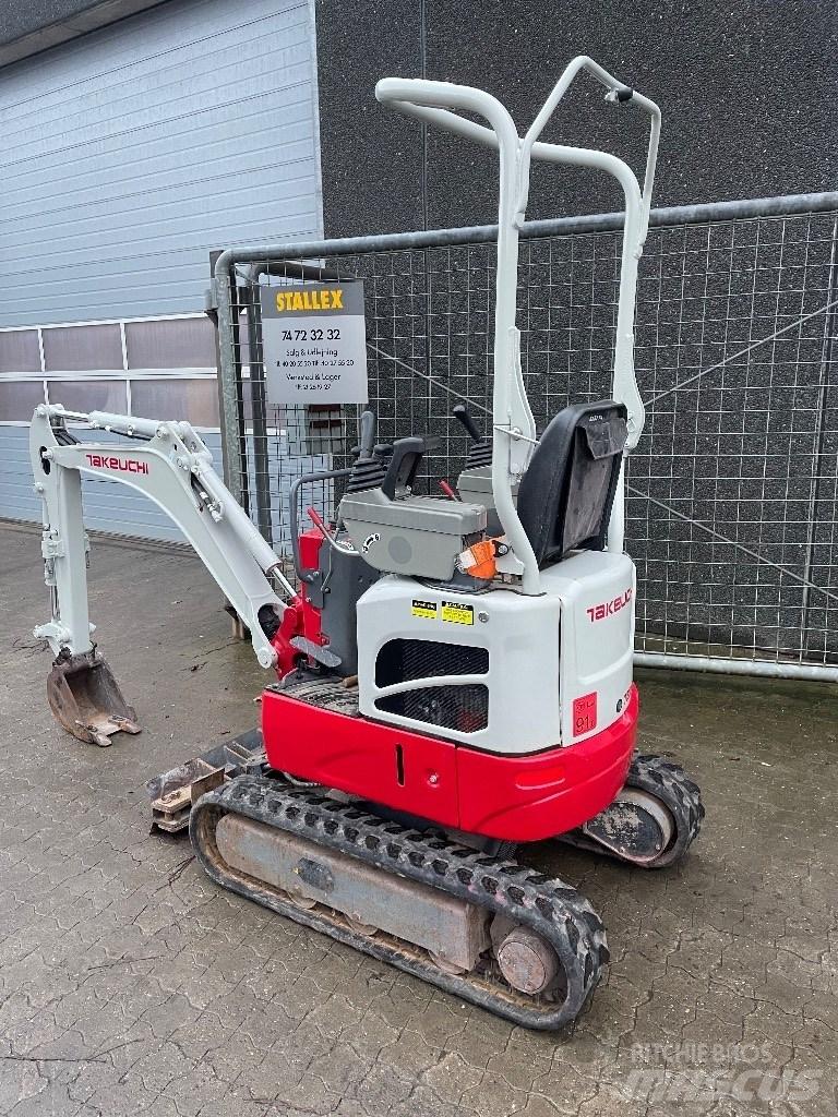 Takeuchi TB210R Mini ekskavatörler, 7 tona dek