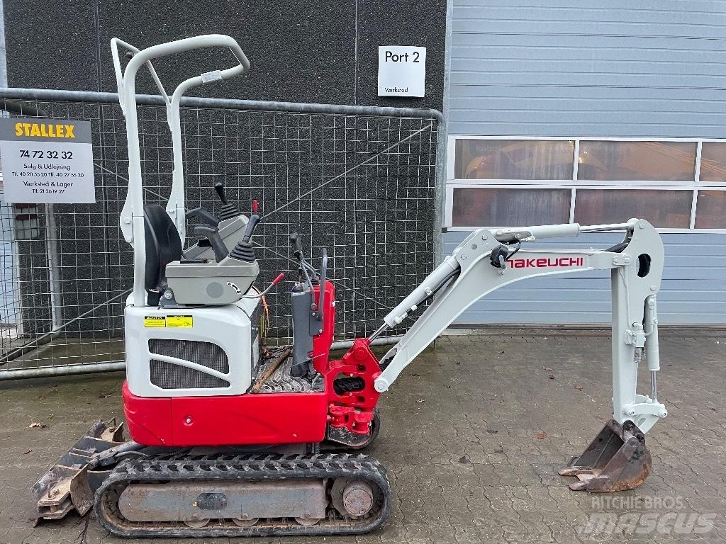 Takeuchi TB210R Mini ekskavatörler, 7 tona dek