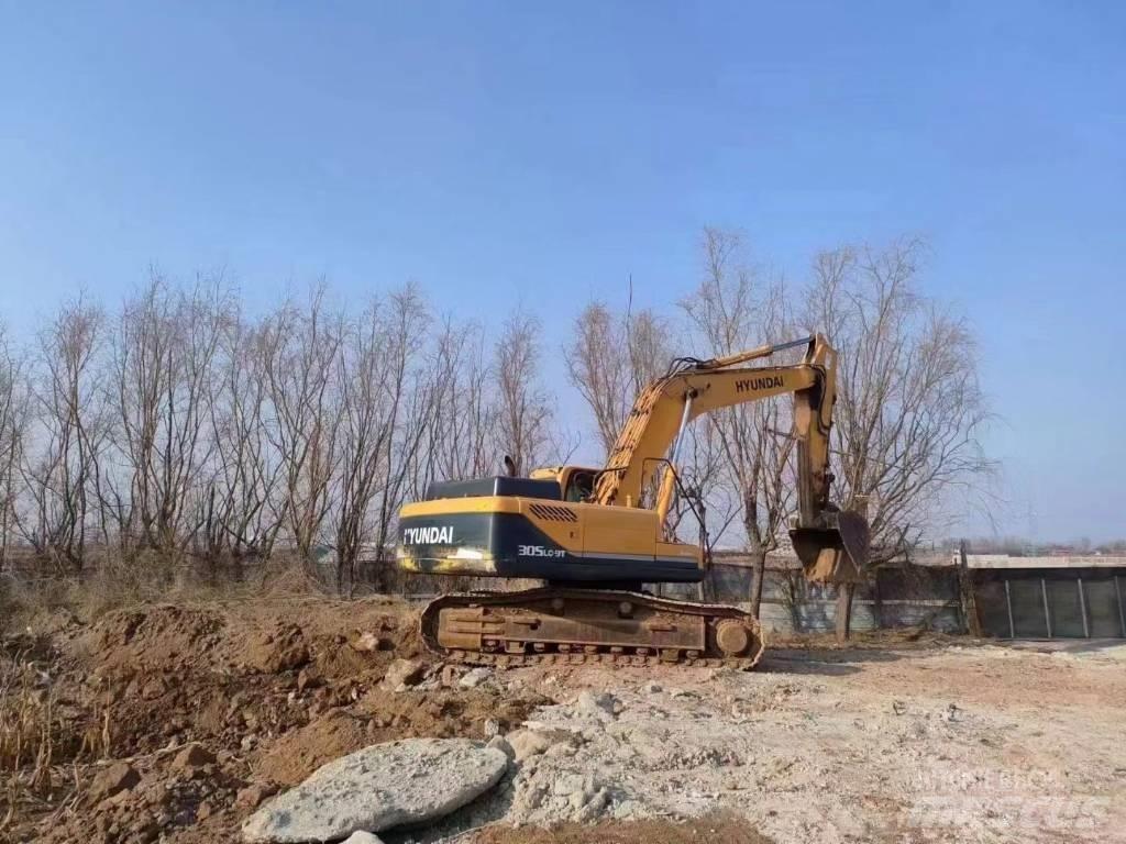 Hyundai R305LC-9T Lastik tekerli ekskavatörler