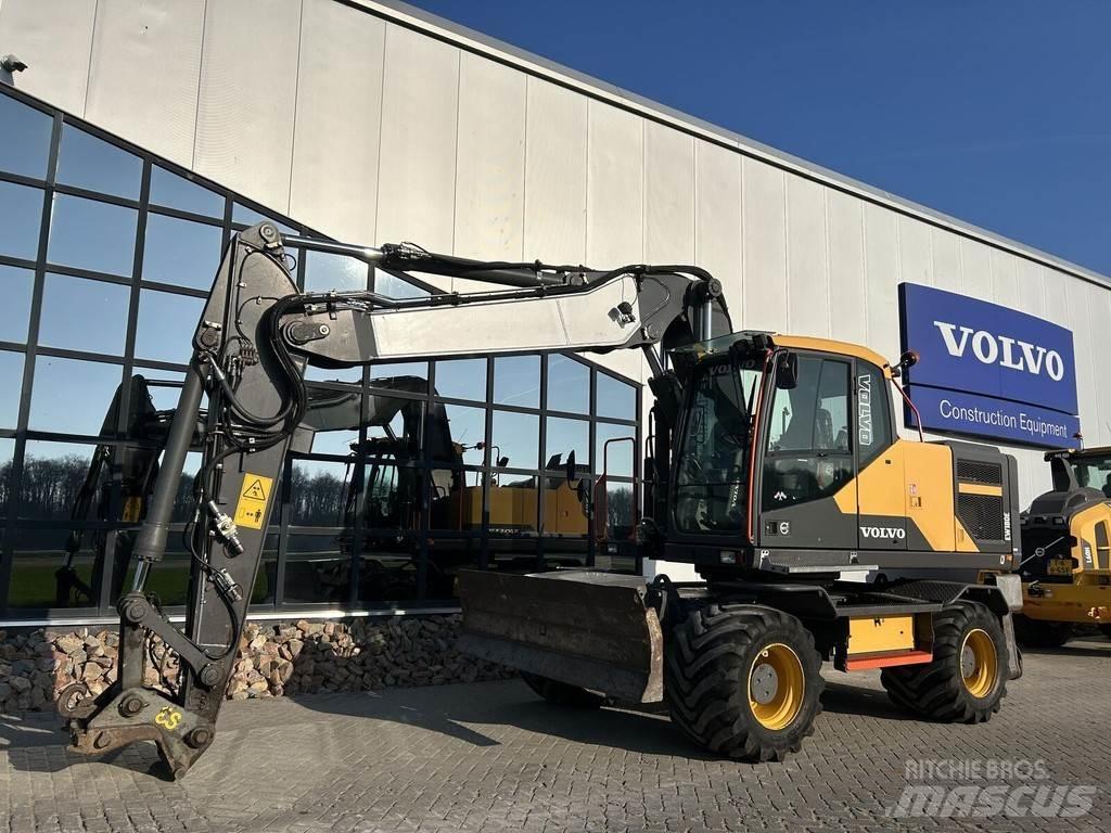 Volvo EW180E Lastik tekerli ekskavatörler