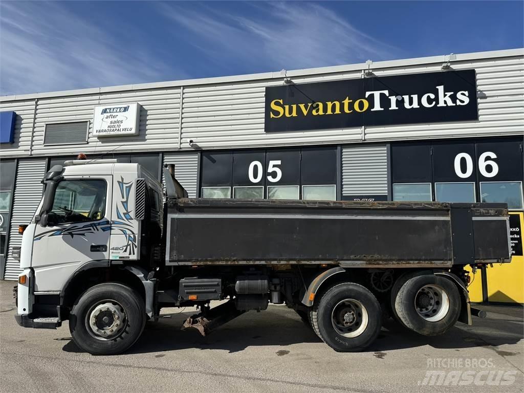 Volvo FM12-420 6X2 Damperli kamyonlar