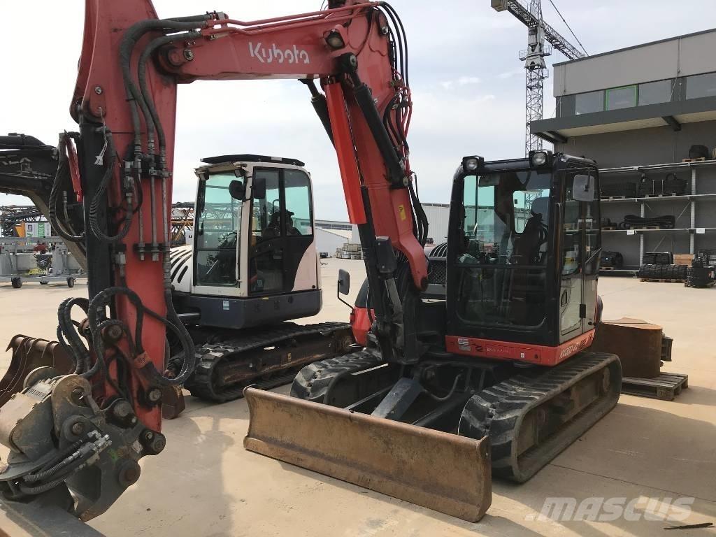 Kubota KX 080-4 Midi ekskavatörler 7 - 12 t