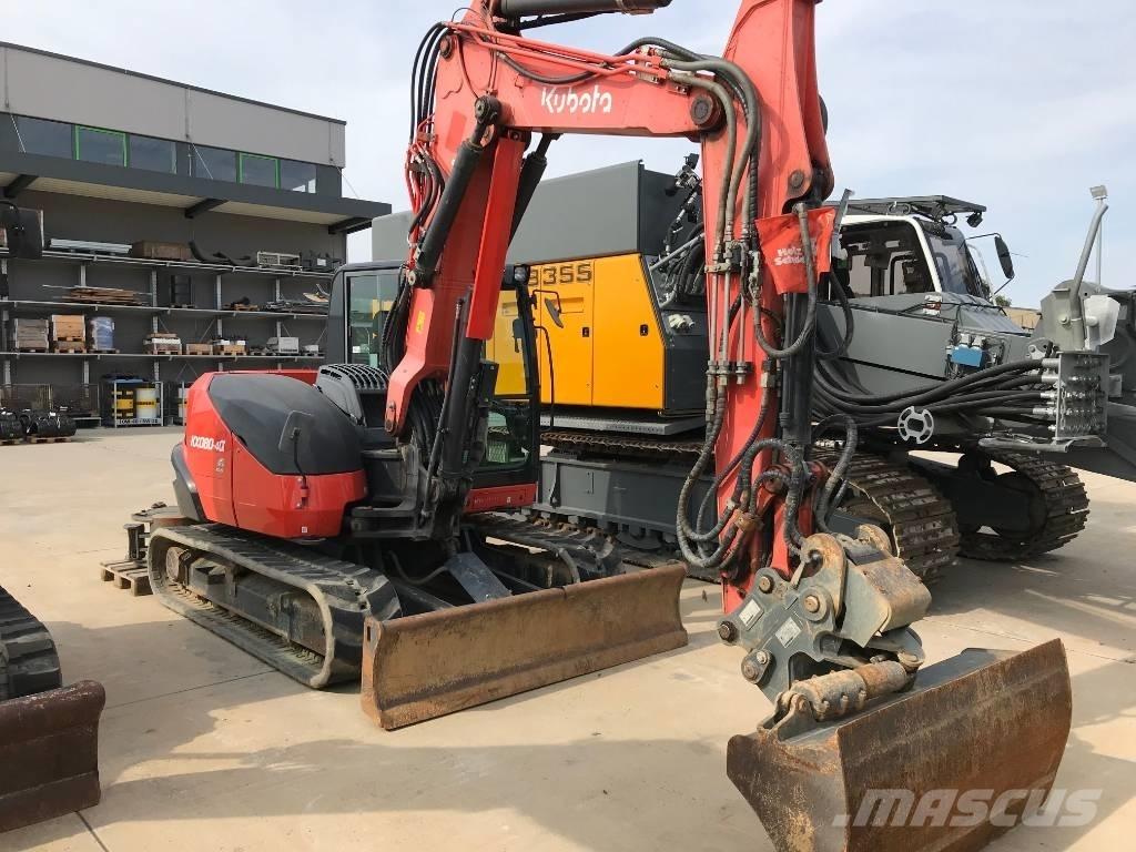 Kubota KX 080-4 Midi ekskavatörler 7 - 12 t