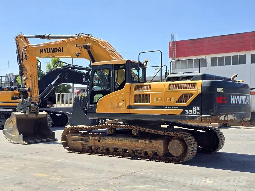 Hyundai HX 330 NL Paletli ekskavatörler