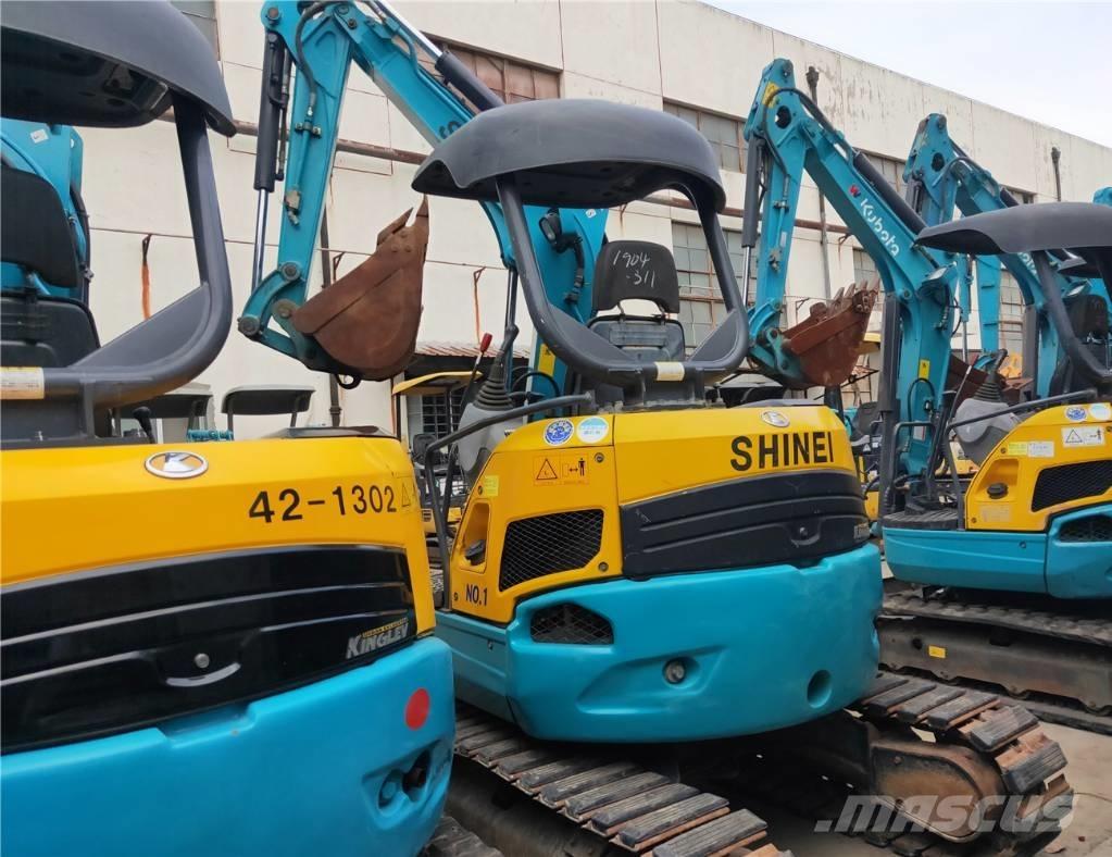 Kubota U30-5 Mini ekskavatörler, 7 tona dek