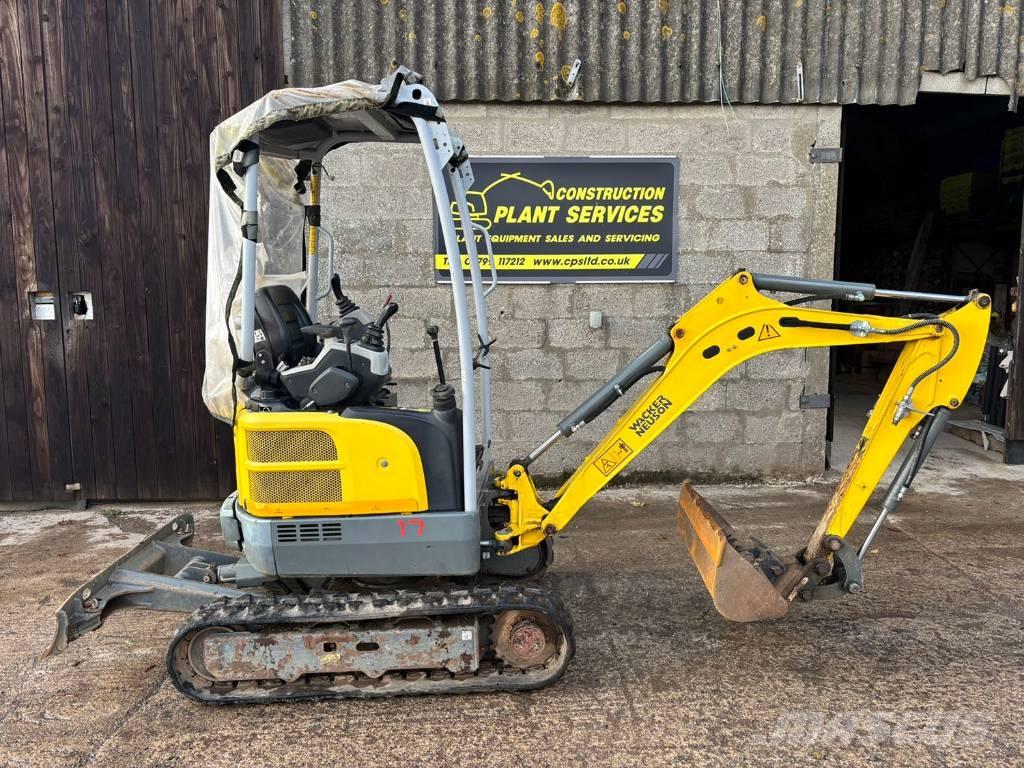 Wacker Neuson EZ 17 Mini ekskavatörler, 7 tona dek