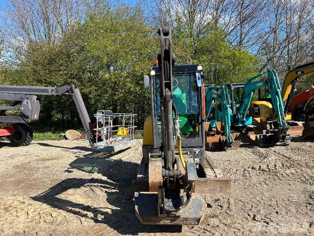 Volvo ECR 25 D Mini ekskavatörler, 7 tona dek