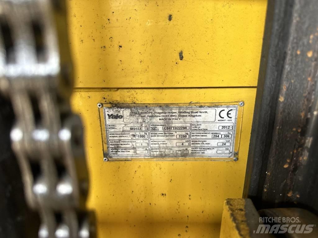 Yale ms15x Transpaletler