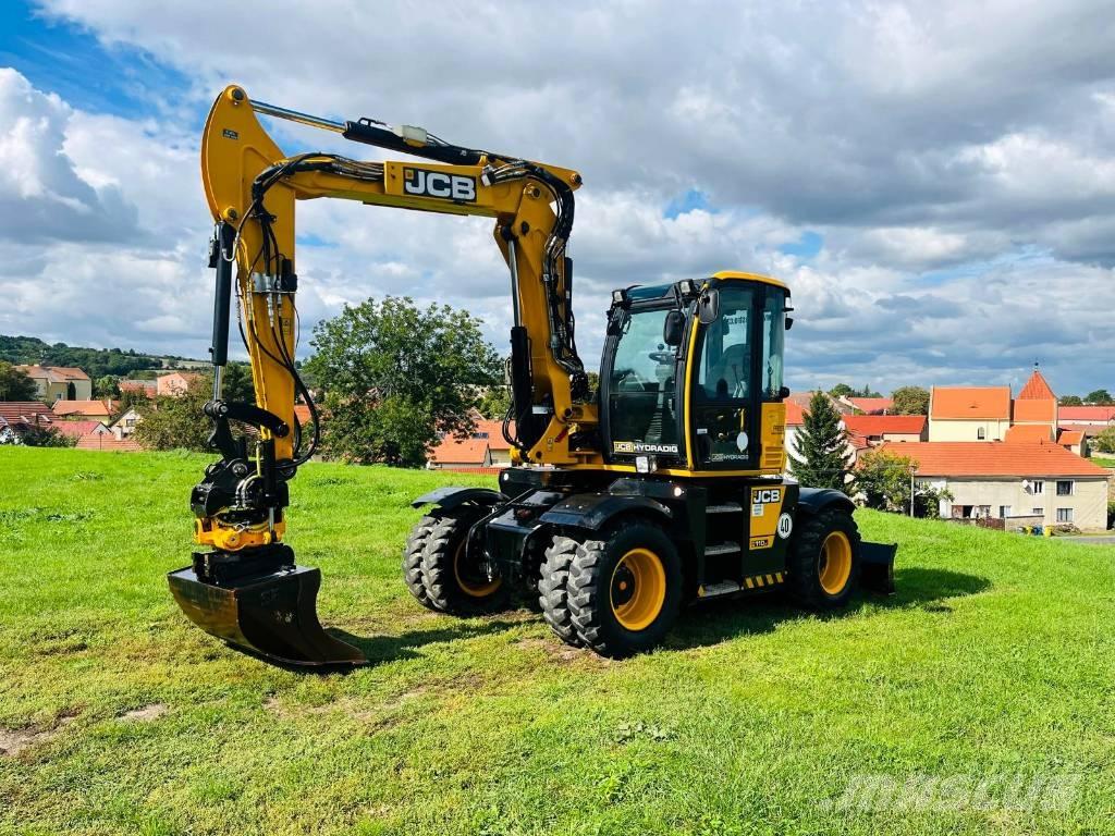 JCB 110 W Hydradig Lastik tekerli ekskavatörler