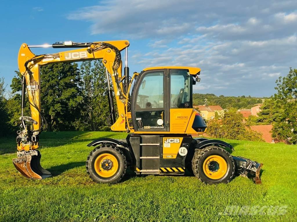 JCB 110 W Hydradig Lastik tekerli ekskavatörler