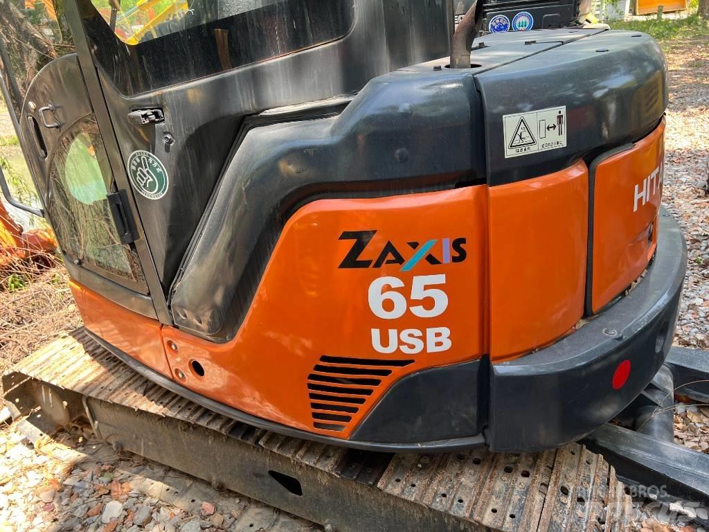 Hitachi ZX65UR Mini ekskavatörler, 7 tona dek