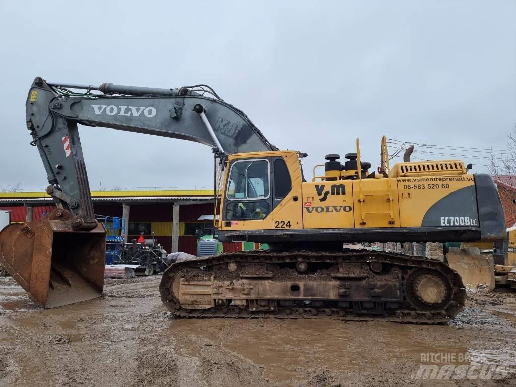 Volvo EC 700 B LC Paletli ekskavatörler