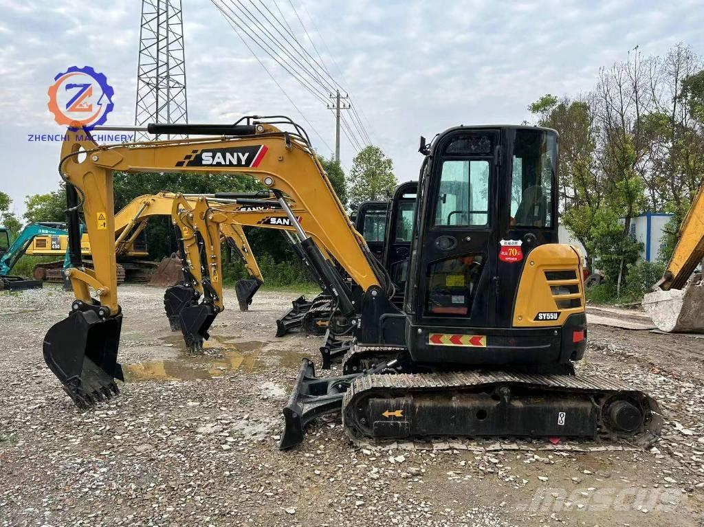 Sany SY 55 U Mini ekskavatörler, 7 tona dek