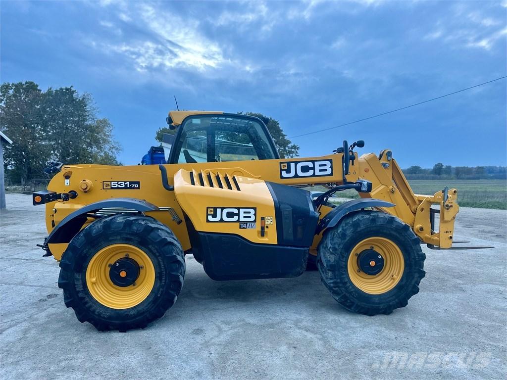 JCB 531-70 Agri Tarimsal teleskopik yükleyiciler