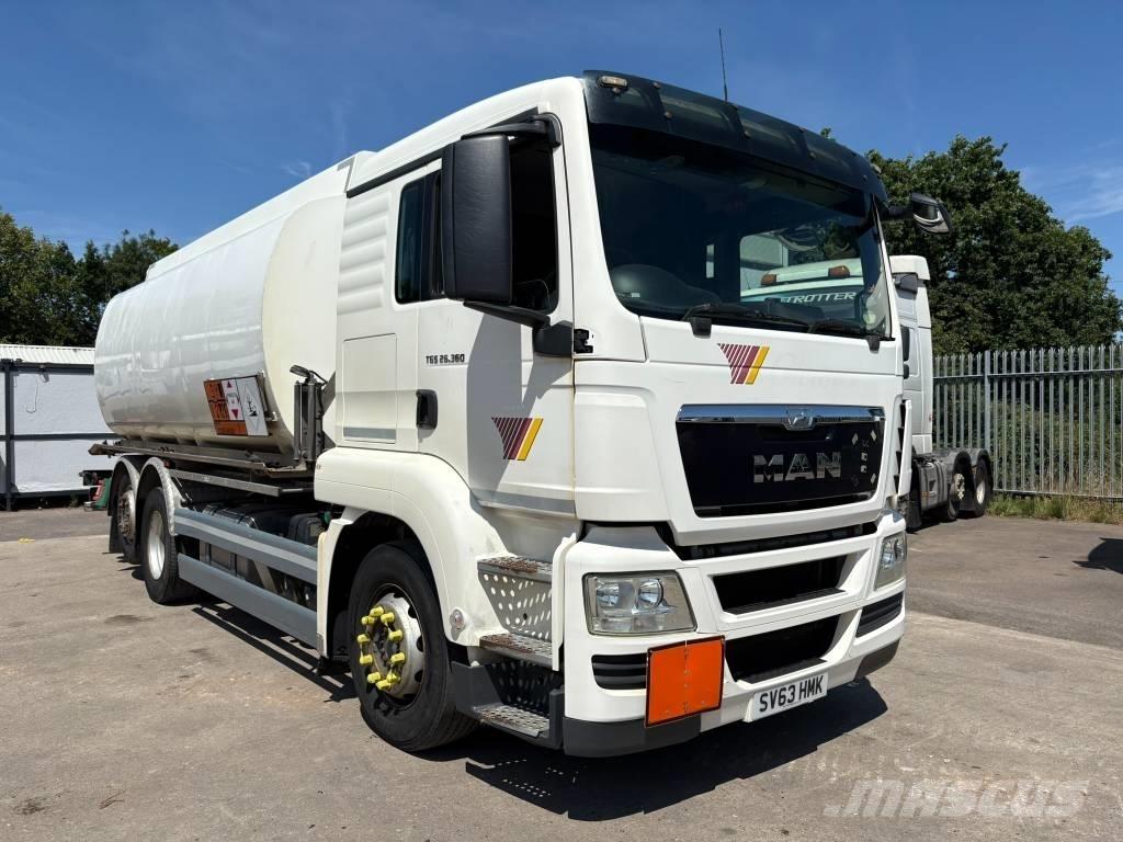 MAN TGS 26.360 Tankerli kamyonlar